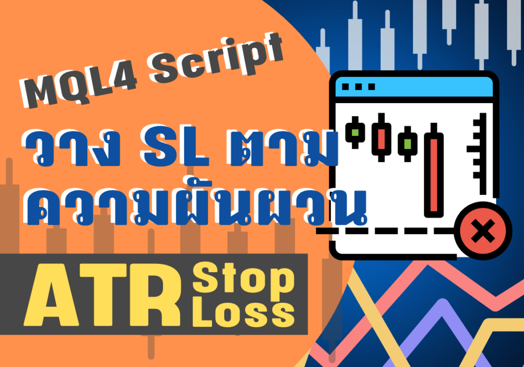 ATR Stop loss วาง SL ตามค่า ATR